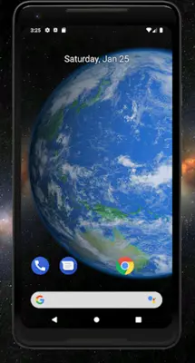 Earth 3D Live Wallpaper android App screenshot 14