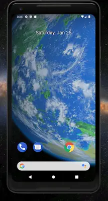 Earth 3D Live Wallpaper android App screenshot 15