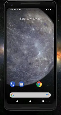 Earth 3D Live Wallpaper android App screenshot 8